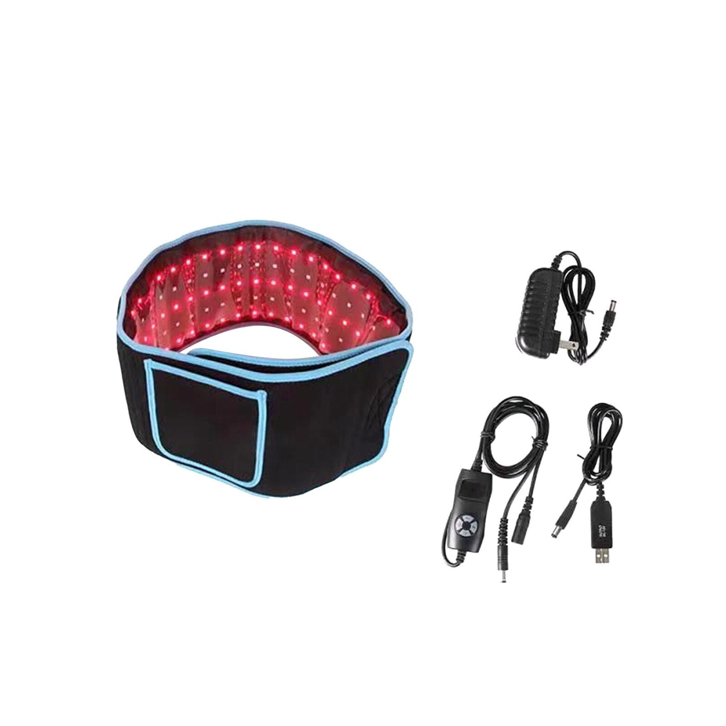 PORTABLE LED SLIMMING WAIST BELTS RED LIGHT INFRARED THERAPY BELT